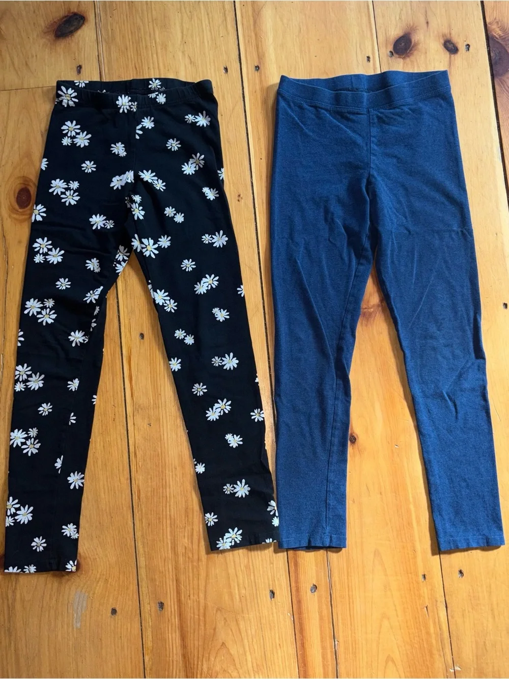 Girls Leggings Bundle Size L 10-12 Old Navy + Amazon Essentials